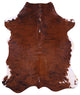 6' 2" X 5' 2" Natural Cowhide Rug C1961