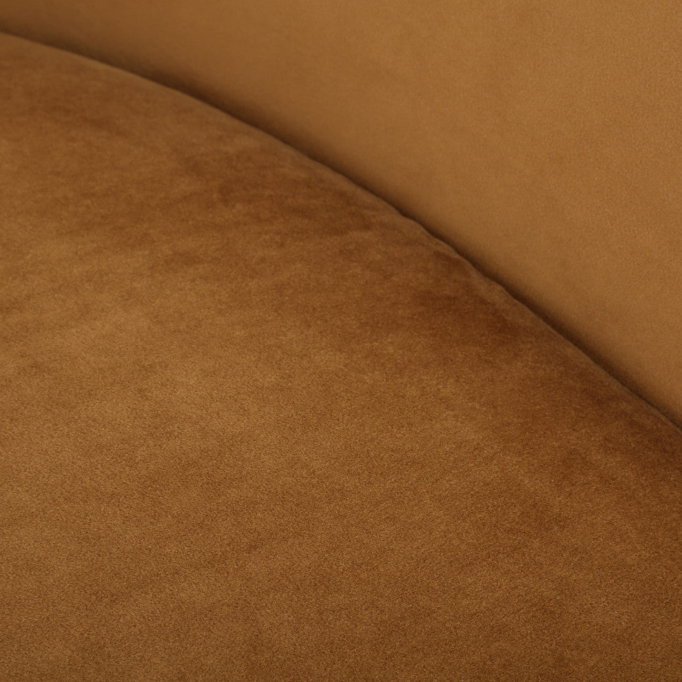 Uttermost DeSoto Hazlenut Swivel Chair