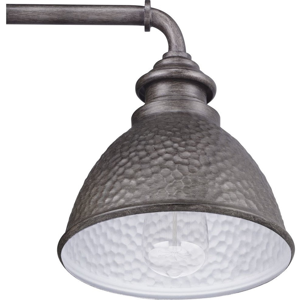 Englewood 1-Light Small Wall Lantern, Antique Pewter