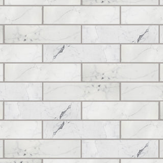 Classico Carrara Glossy Ceramic Wall Tile
