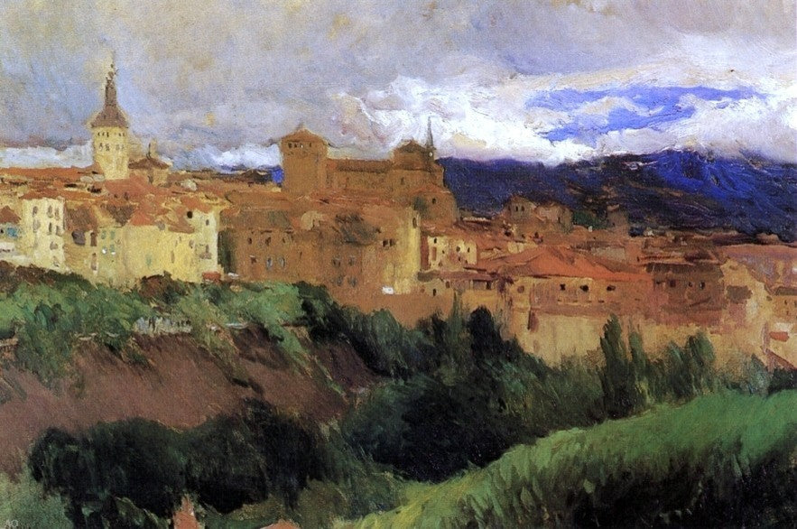 Joaquin Sorolla Y Bastida View of Segovia Wall Decal
