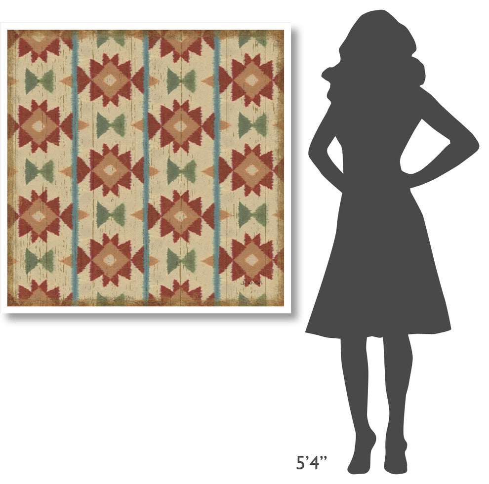 "Country Mood Tile VI" Digital Paper Print by James Wiens, 42"x42"