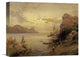 "Camp Site" Stretched Canvas Giclee by Hermann Herzog, 16"x13"