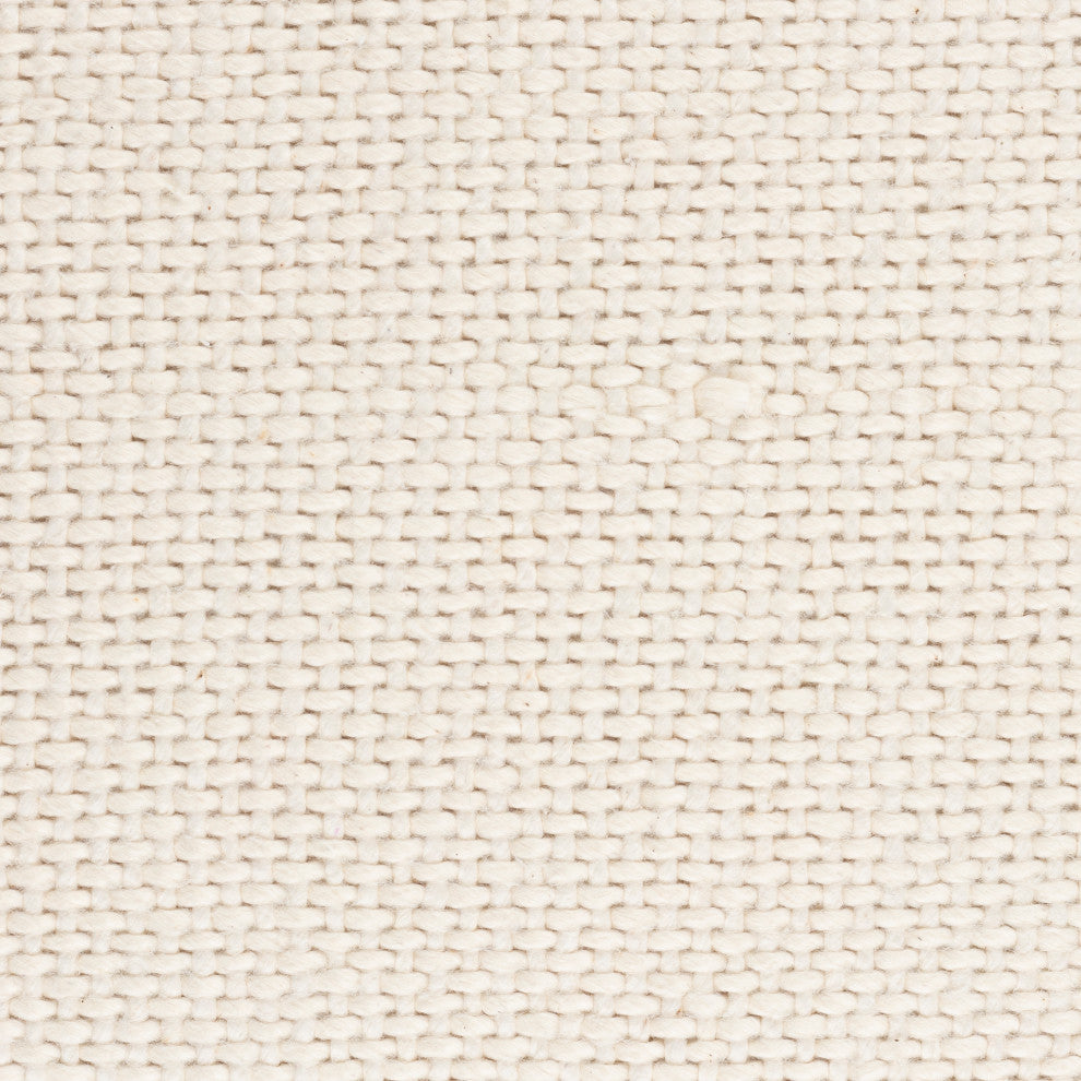 Surya Vanessa Cream Pillow Shell With Polyester Insert 20"H X 20"W