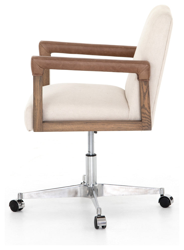 Reuben Desk Chair-Harbor Natural