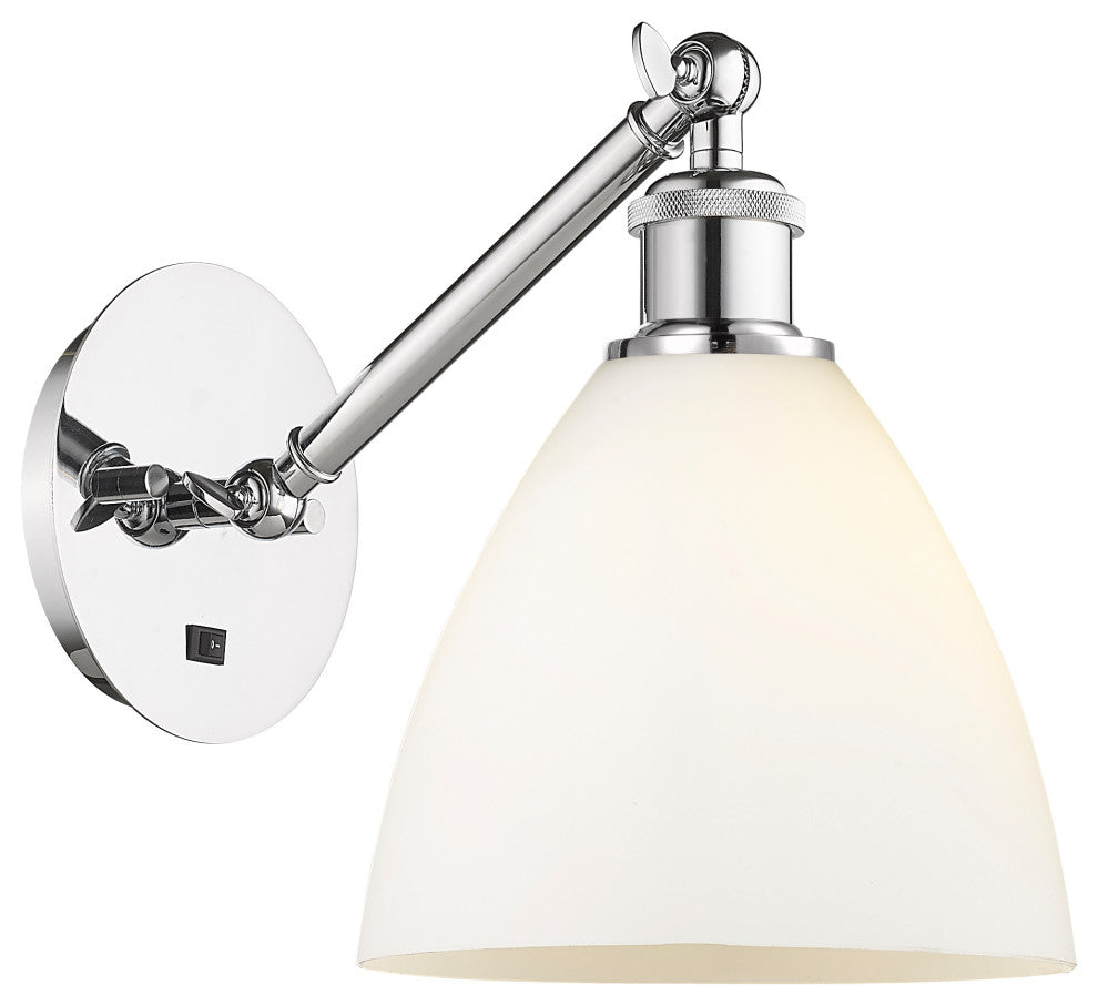 Innovations 317-1W-PC-GBD-751-LED 1-Light Sconce, Polished Chrome