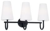 Capital Lighting 155231-550 Averitt 3 Light 24"W Vanity Light - Matte Black