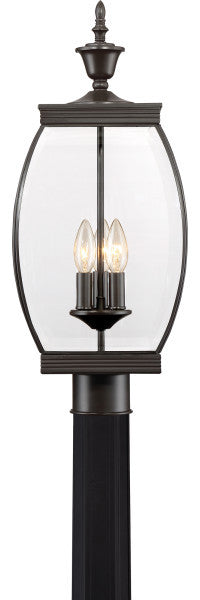 Oasis 3-Light Outdoor Lantern, Medici Bronze