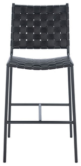 Safavieh Olenna Woven Counter Stool, Black