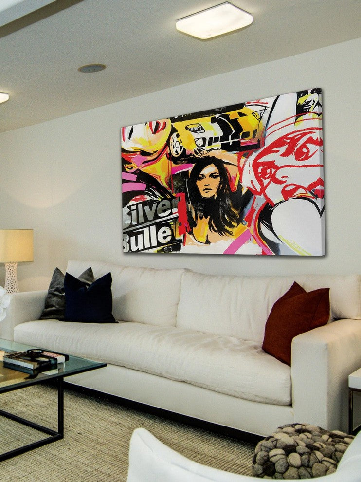 "Silver" Print on Canvas