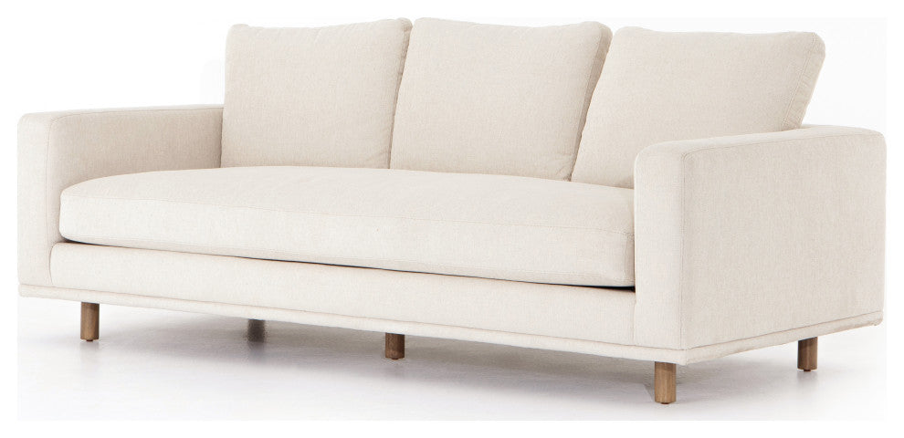 Dom Sofa-87"-Bonnell Ivory
