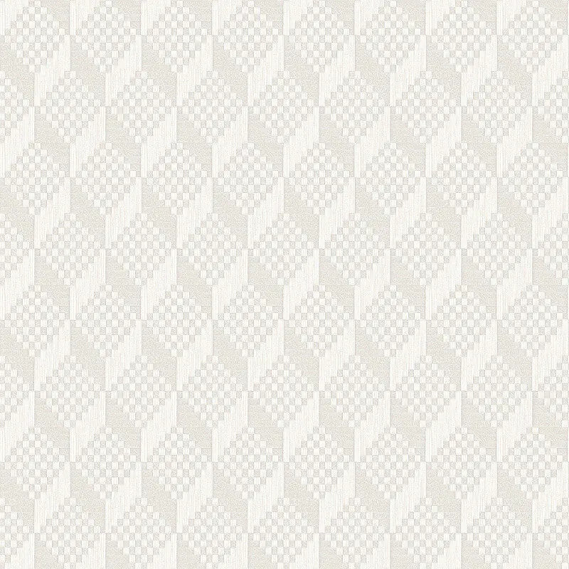 Textured Wallpaper Geometric Featuring 3D Cubes Rhombuses, Gr322301