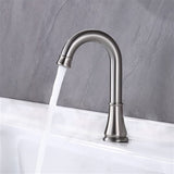 Fontana Commercial Brushed Nickel Touchless Automatic Sensor Faucet