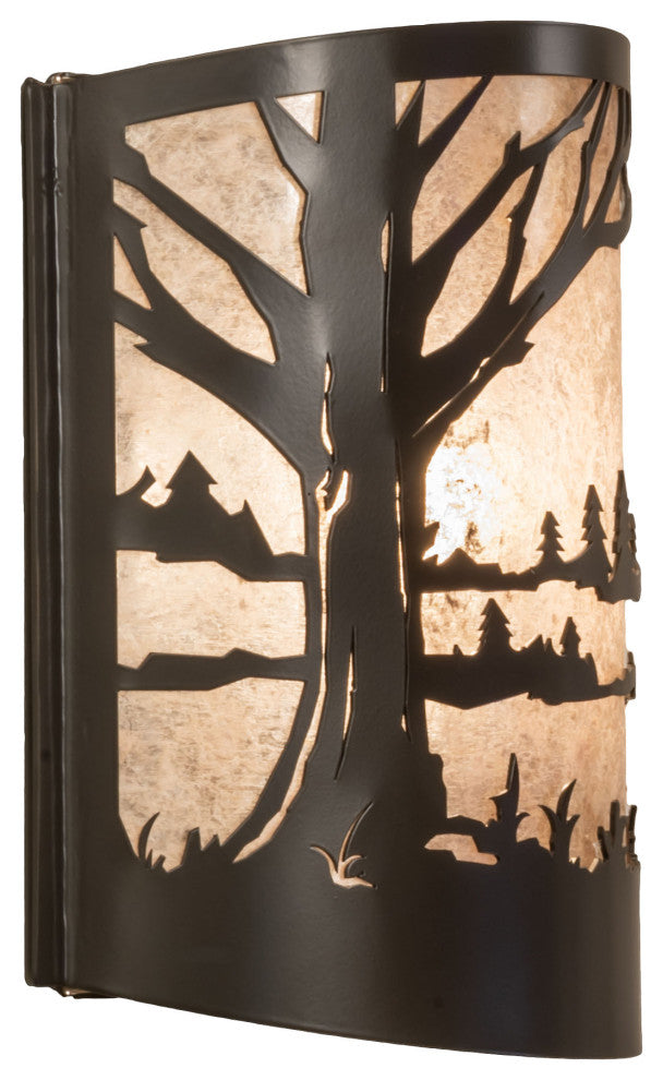 12 Wide Quiet Pond Wall Sconce