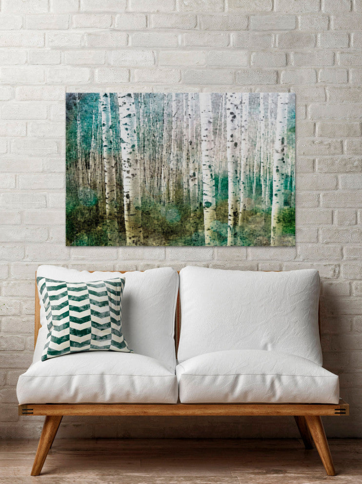 "Aspen Green" Fine Art Canvas Print, 36"x24"