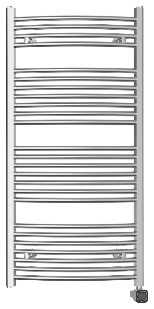 HEATGENE Smart Towel Warmer With Timer and Temperature Control, Chrome