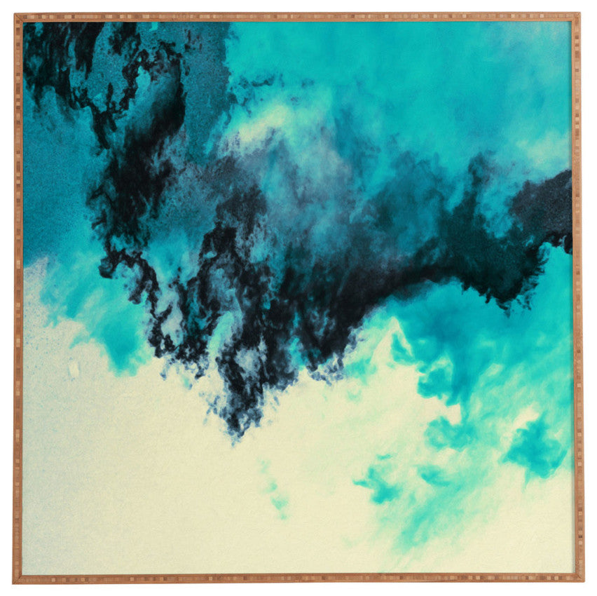 Deny Designs Caleb Troy Painted Clouds V Framed Wall Art