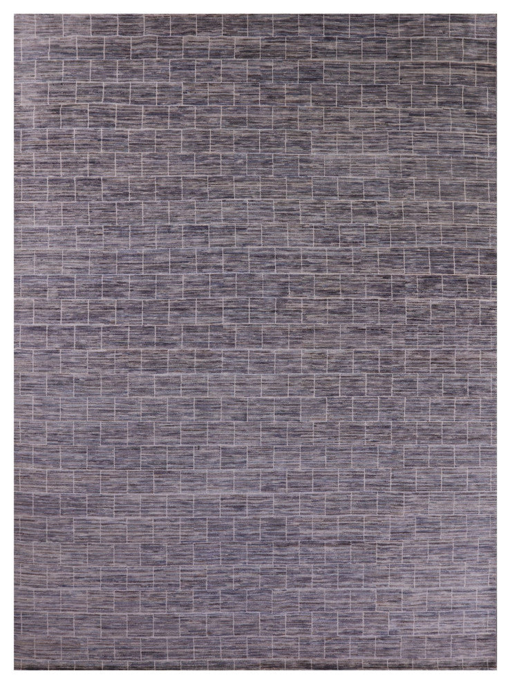 Moroccan Handmade Wool Rug 9' 11" X 13' 6" Q8594