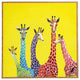 Deny Designs Clara Nilles Jellybean Giraffes Framed Wall Art