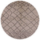 Ahgly Company Indoor Round Mid-Century Modern Area Rugs, 5' Round