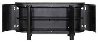 Starlight 63" Wide Sideboard, Black