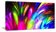 Mysterious Psychedelic Design, Oversized Abstract Canvas Art Print, 60x28