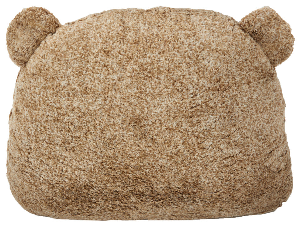 Mina Victory N2274 Plush Animal, BROWN, 21" X 16"