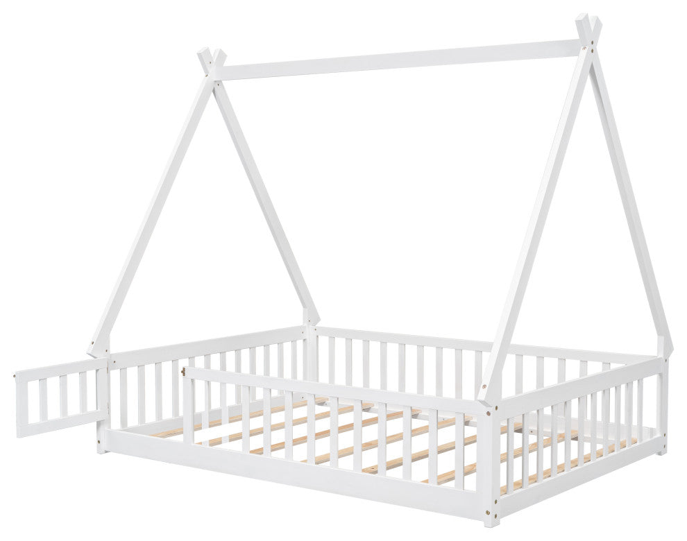Gewnee Full Tent-shaped Floor Bed