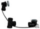 Sch. 40 ABS 27" Cable Drive Bath Waste In Oil Rubbed Bronze, Polished Chrome