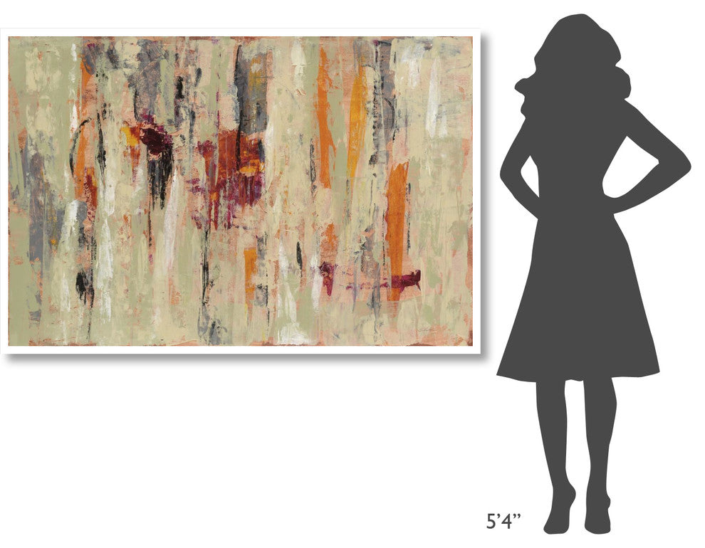 "Graffiti Wall I" Digital Paper Print by Silvia Vassileva, 62"x42"