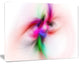 Colorful Electromagnetic Field, Oversized Abstract Canvas Art Print, 60x40