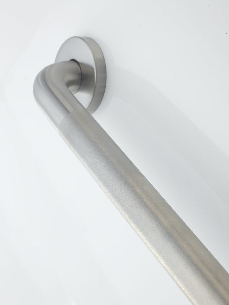 Ponte Giulio Peened Satin Stainless Steel Grab Bar, 36"