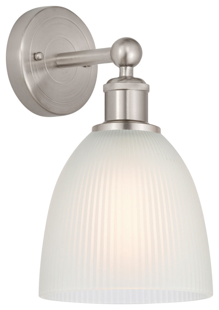Innovations 616-1W-SN-G381 Castile 1 Light 6" Sconce, Brushed Satin Nickel