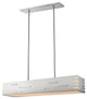 Zlite 332-34BN-LED 1-Light Chandelier, Brushed Nickel