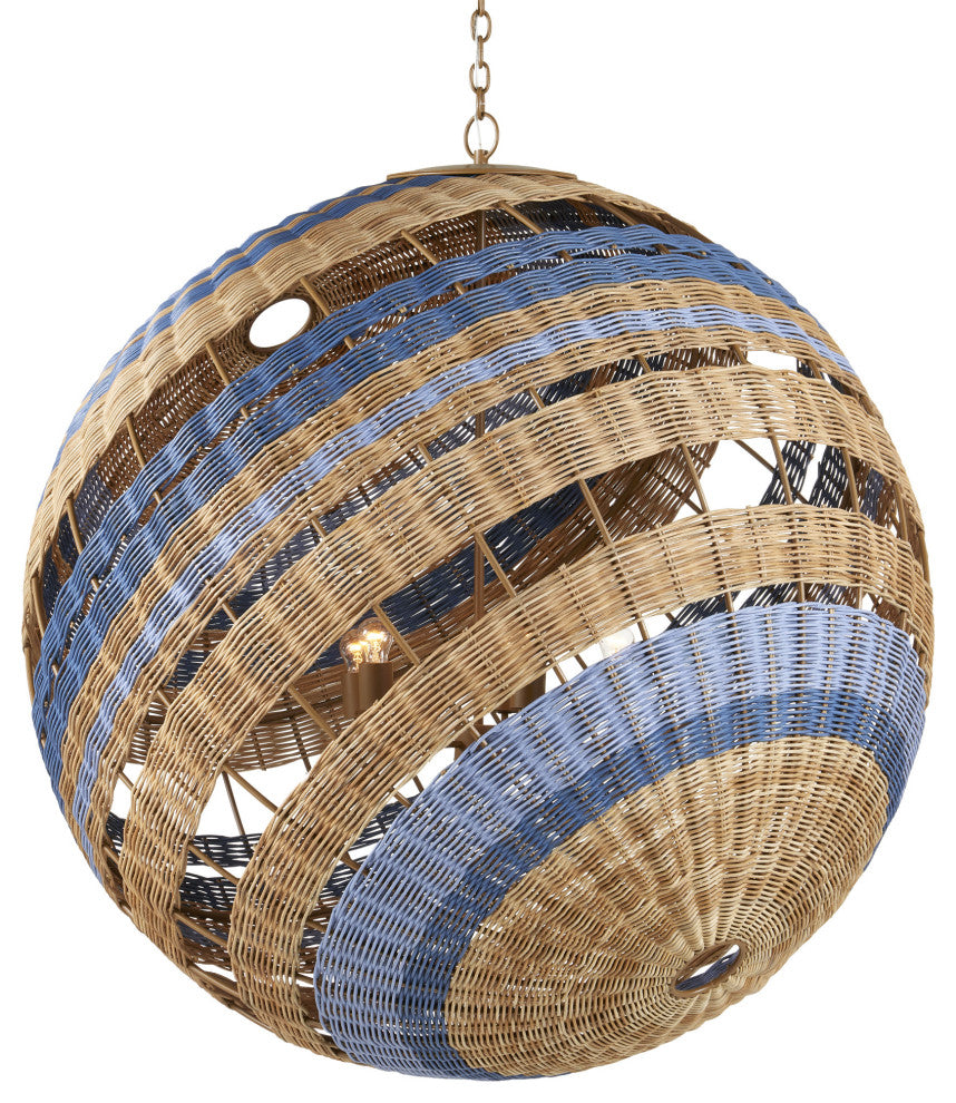 Senjyo Tilted Orb Chandelier