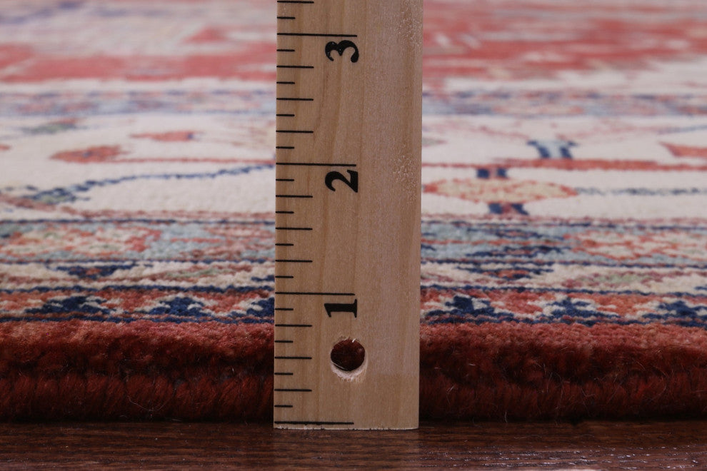 11' 7" X 14' 11" Heriz Serapi Hand Knotted Wool Rug - Q16004
