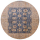 Ahgly Company Indoor Round Mid-Century Modern Area Rugs, 8' Round