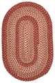 Colonial Mills Braxton Indoor Outdoor Braided Rug, Red, 2x7