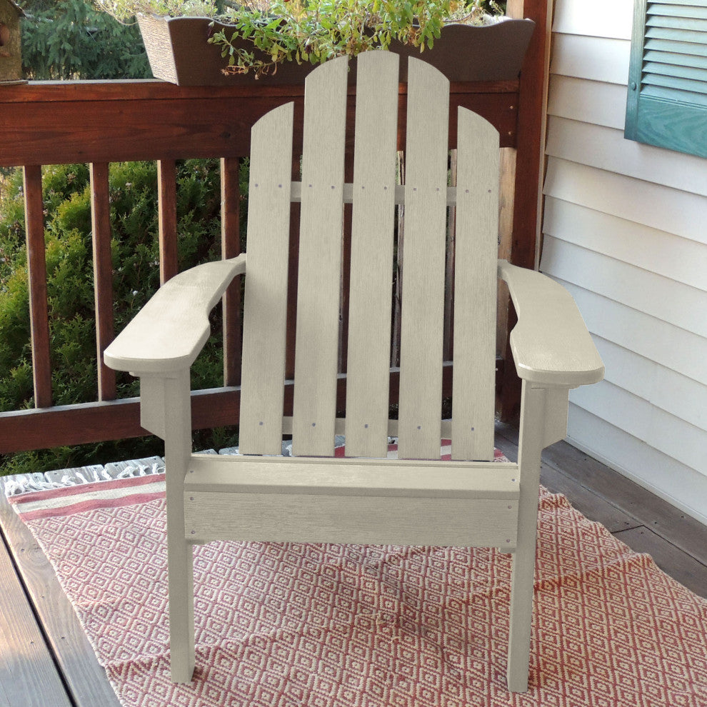 Classic Walden Adirondack Chair, Whitewash
