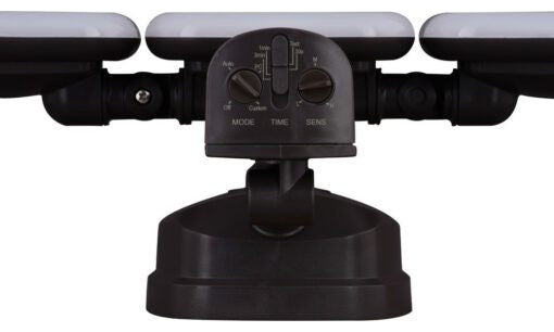 Theta 3 Light LED Outdoor Motion Sensor Flood Light Bronze