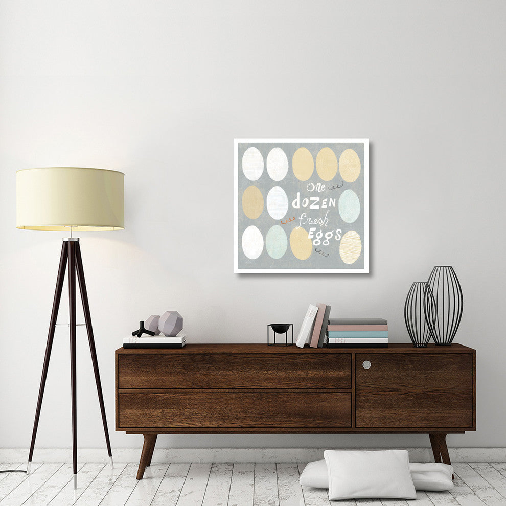 "Fresh Eggs IV" Digital Paper Print by Sue Schlabach, 32"x32"