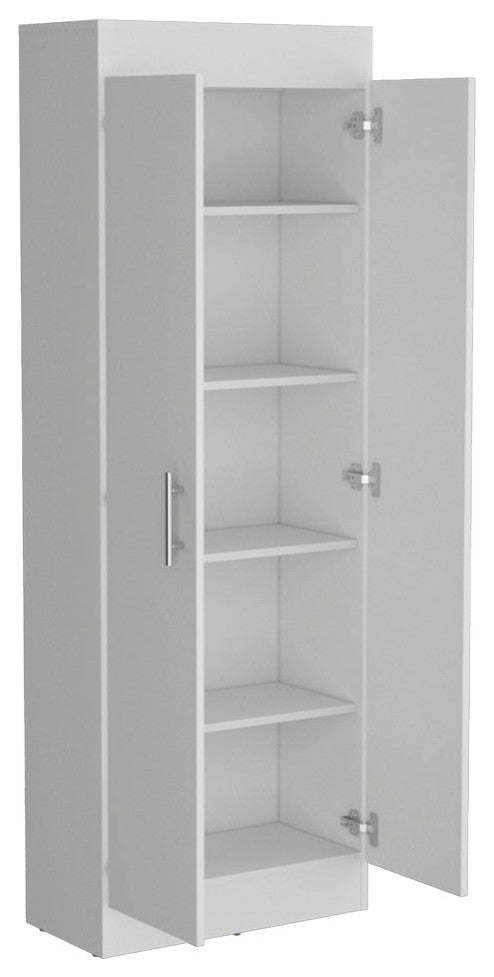 Pantry Cabinet Clinton, kitchen, White