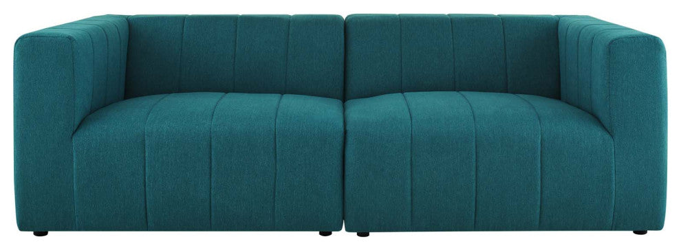 Bartlett Upholstered Fabric 2-Piece Loveseat