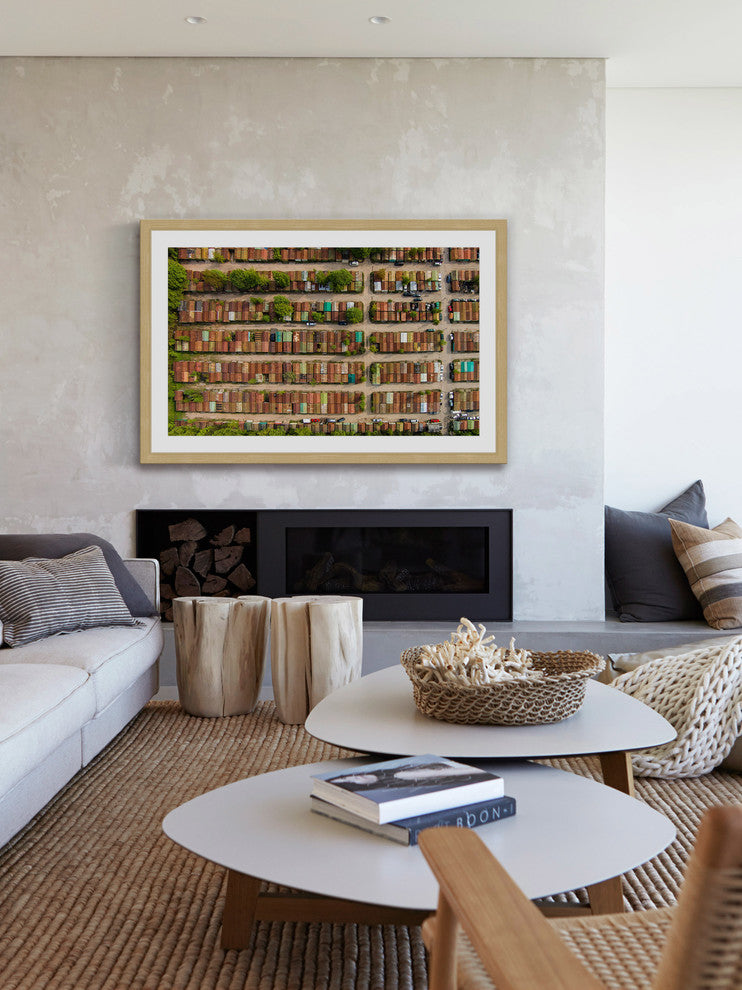 "Boxcars" Framed Print by Karolis Janulis