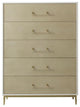 Sonder Living Alice Chest | Emboss Faux Shagreen