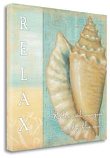 "Soft Beach Quote II" By Daphne Brissonnet, Giclee Print on Gallery Wrap Canvas