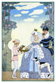 "Elizabethan England" Digital Paper Print by Georges Barbier, 22"x32"