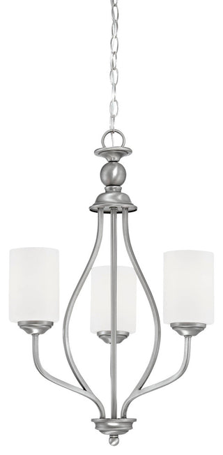 Millennium Lighting Lansing Chandelier, Brushed Pewter