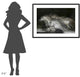 "Into The Dark" Framed Digital Print by Milan Malovrh, 44x32"
