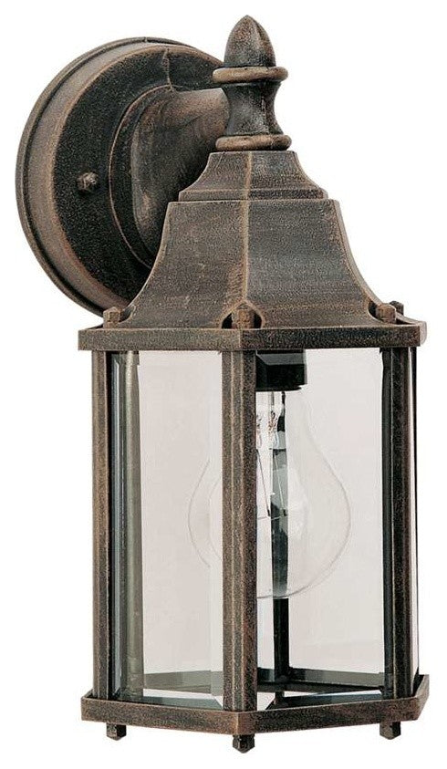 Maxim Builder Cast 1-Light Outdoor Wall Lantern Rust Patina - 1026RP